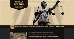Desktop Screenshot of ksenaklaw.com