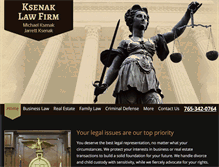 Tablet Screenshot of ksenaklaw.com